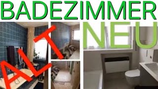 BADEZIMMER renovieren zum Traumbad  Modern Altersgerecht [upl. by Levana906]