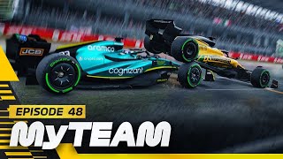 THIS WAS SO BIZARRE  F1 22 My Team Career Mexico S3 [upl. by Aplihs]