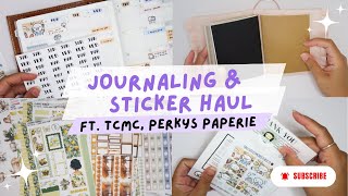 planners functional amp journaling stickers deco  haul [upl. by Lareneg669]