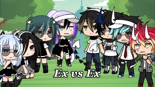 Gacha life Ex vs ExGirls vs Boys Singing Battle [upl. by Simmie]