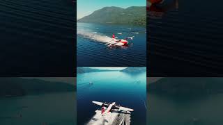 Hawaii Mars Water Bomber  Step taxiing on Sproat Lake hawaiimars [upl. by Ellocin]