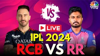 IPL 2024 LIVE RCB vs RR Match Live  Rajasthan Royals vs Royal Challengers Bengaluru Match  N18L [upl. by Osterhus]