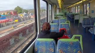 Malvern station train ride to Moorabbin station Melbourne Australia [upl. by Nuawaj]