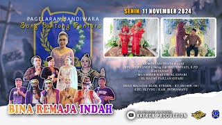 🔴LIVE SANDIWARA quot BINA REMAJA INDAH quot  SENIN 11 NOVEMBER 2024  DESA MAJASIH  SLIYEG  INDRAMAYU [upl. by Hsirap]