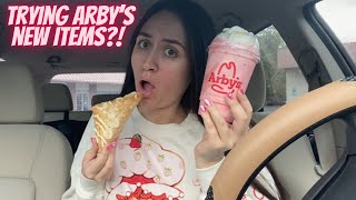 Trying Arby’s NEW Items [upl. by Sessylu]