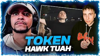 DUDE CAN SPIT THOUGH Token  Hawk Tuah LIVE REACTION [upl. by Nref]