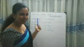 Lesson 02  a and an use with vowels and consonants [upl. by Eninotna]