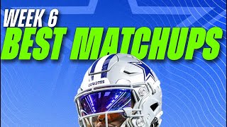 🚨The BEST Matchups for Fantasy Football Week 6 [upl. by Fiske]