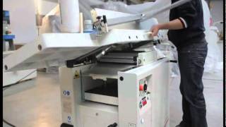 Jointer planer combination machine Minimax FS 41 Elite S  pialla filospessore [upl. by Sibelle]