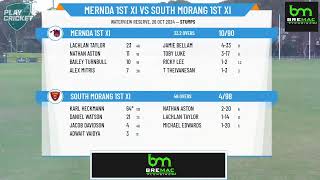 Mernda 1st XI v South Morang 1st XI [upl. by Vokay]