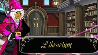 AQW Join Librarium Become a Loremaster Walkthrough [upl. by Normand]