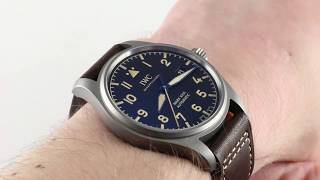 IWC Pilots Watch Mark XVIII Heritage IW327006 Luxury Watch Review [upl. by Cailly]