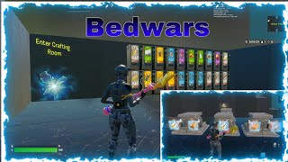 Best BedWars Map In Fortnite UpgradesPerks NEW [upl. by Suivatna116]