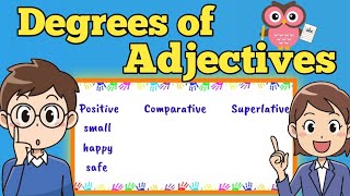 Degrees of Adjectives with Activities [upl. by Abran]