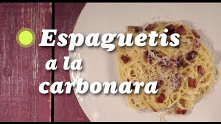 Espaguetis a la carbonara [upl. by Goebel]