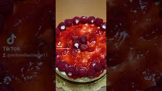 Cheesecake al limone e lamponi neipertee food song brownie dance recipe music cooking perte [upl. by Procter22]