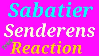 Sabatier Senderens Reaction II Chemistry General method for preparation of alkane [upl. by Acimahs622]