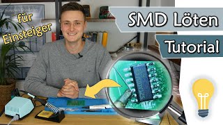 SMD LÖTEN ist EINFACH  wenn du diese Tipps beachtest Tutorial  Geräte 13 [upl. by Alliehs]