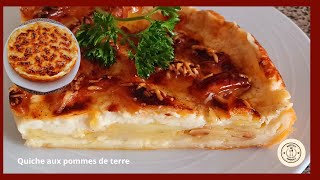 quiche pomme de terre oignon Recette simple et rapide [upl. by Quigley833]