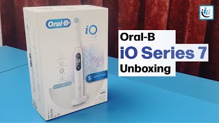 Unboxing the OralB iO Series 7 Electric Toothbrush [upl. by Ahsikrats994]