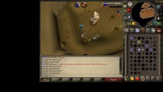 lvl 45 mage survivor against Obor f2p OSRunescape osrs [upl. by Yelahs]