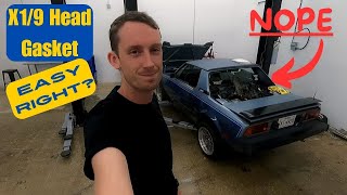 Replacing the Head Gasket on My X 19 What You Need to Know and How Not to Lose Your Mind Doing it [upl. by Eillac842]