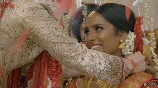 A TAMIL WEDDING GARETH amp HARINEY UHD4K2016 [upl. by Jueta]