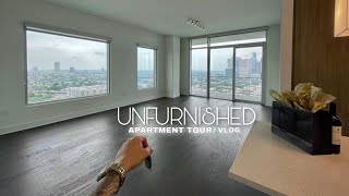 VLOG Unfurnished Apartment Tour [upl. by Tandy953]