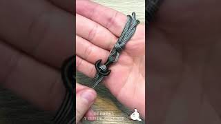 Cómo Hacer la Pulsera de Paracord Náutica con Dije de Ancla  Paso a Paso [upl. by Ynabla]