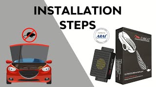 CARCAT  Duo Installation  Step by step  Stop rats in car [upl. by Krid]