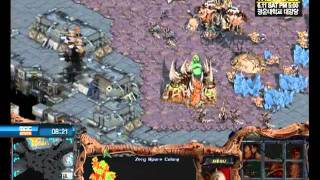 SPL Leta vs Jaedong 20110604  Icarus [upl. by Ainafets245]