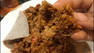 Firfir Injera with beef ፍርፍር በስጋ  Ethiopian Food  EthiopianRecipe EthiopianFood [upl. by Harragan977]