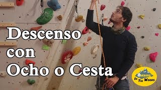 Tutorial 2  Uso de descensores para rapel el ocho y la cesta [upl. by Tryck787]