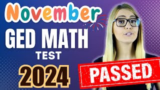 GED MATH 2024  Pass the GED MATH TEST with EASE [upl. by Sug]