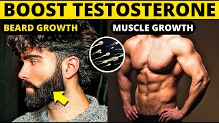 7 Ways To Boost Testosterone Naturally  हिंदी में [upl. by Nairad]