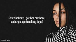 Jorja Smith  Lost Frank Ocean CoverLyrics [upl. by Adnimra544]