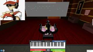 Pokemon Trainer Red Theme  Roblox Piano [upl. by Monty]