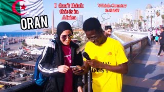 Asking Algerians About Africa Cities  Street Quiz [upl. by Samau645]