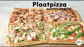 Plaatpizza voor de hele familie  Allerhande [upl. by Shedd]