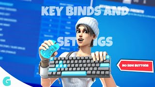 Best Keybinds and Settings For beginners No Mouse Side buttons [upl. by Dnamra]