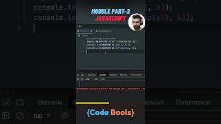 What is a module part2 in javascript javascript module function shorts [upl. by Lleihsad331]