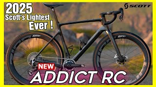 New Scott Addict RC 2025  its only 59Kg Lightweight road bike rules the world [upl. by Lynn]