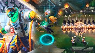 LEAKED Janitor Thresh amp Attorney Azir  Skin PREVIEW  League of Legends [upl. by Wolfson]