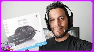 Senheiser Game One Gaming Headset Review [upl. by Atinreb757]