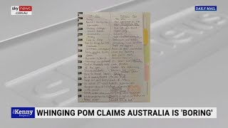 Whinging Pom claims Australia is boring [upl. by Bittner]