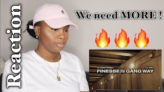 Lil Durk  Finesse Out The Gang Way Ft Lil Baby video Reaction [upl. by Auhs]