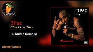 2Pac  Check Out Time Instrumental Remake [upl. by Johannessen]