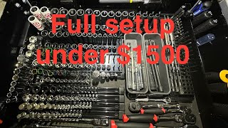 US General 5 Drawer Tool Cart Tour  DIY Mechanic and Modifications Full Setup for Under 1500 [upl. by Tiffanie]