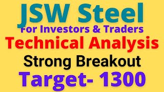 JSW Steel Share News Today  Complete Technical Analysis  JSW Steel Share News [upl. by Ellertal]