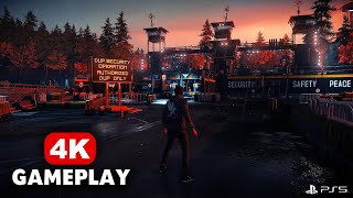 Infamous Second Son PS5 Open World Free Roam Gameplay 4K [upl. by Anelac]